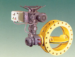 Double Flanged Butterfly Valves Gear Operator